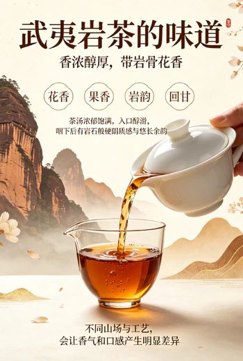 武夷岩茶品种有哪些？八大名品与常见分类一览