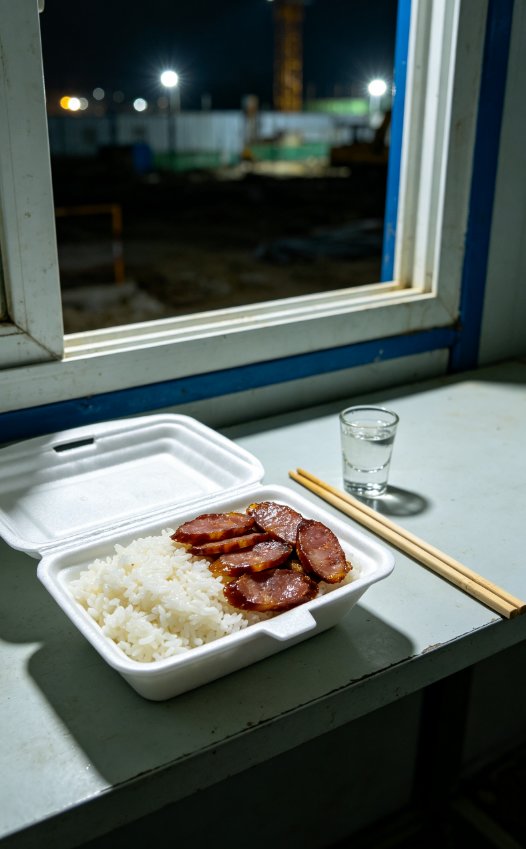 腊肠配米饭晚餐.png