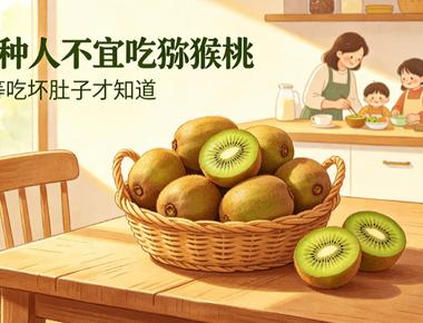 四种人不宜吃猕猴桃，第一种很多人天天在吃
