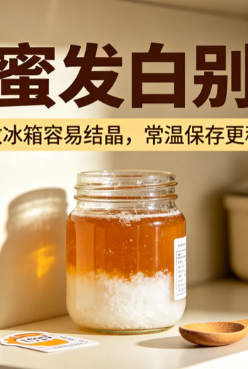 蜂蜜保存方法：家里的蜂蜜别再放冰箱了，结晶还能吃吗