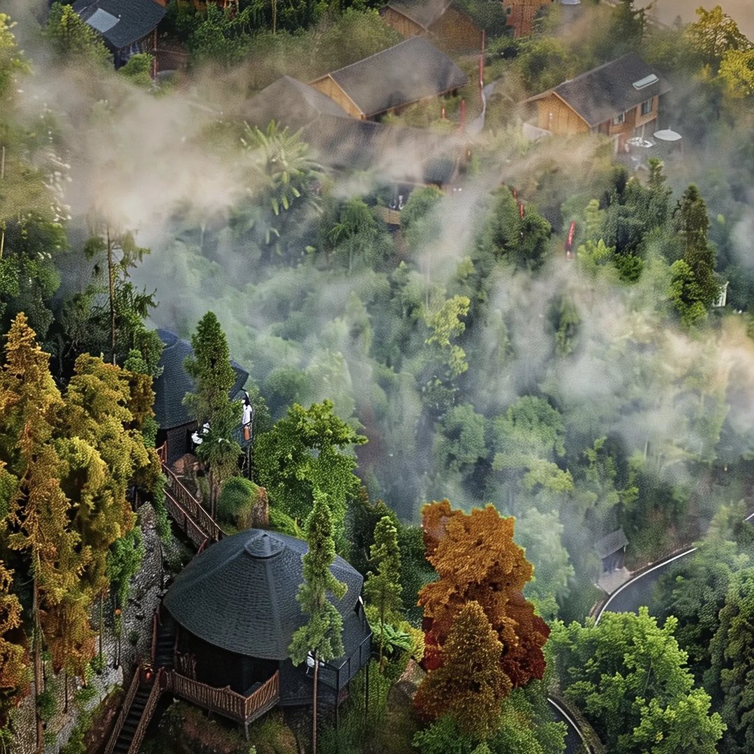 马边云上福来，在茶山云海间，住进彝乡的温柔里