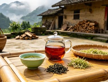 凉性茶叶有哪些种类？马边人夏天离不开的老鹰茶、高山绿茶等凉性茶盘点